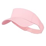 Youth Cotton Sun Visor - Pink