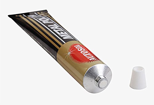 Autosol Metal Polish 3.33 Oz.(75ml) Copper Brass Alumium and more with Polishing Clothes