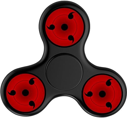 Naruto Sharingan Hand Spinner EDC ADHD Fidget Toys For Classroom Adults Kids Student High Speed