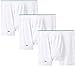Lacoste Men's 3-Pack Essentials Cotton Boxer Brief, White, Medium