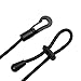 Kayak Paddle Leash 2 Pcs Safety Rod Adjustable Canoe Paddle Fishing Rod Survival Paracord Bungee Cord Safety Lanyard Strap With Snap Hook for Kayaking Securing Canoe SUP Board Rowing Surfing Cycling