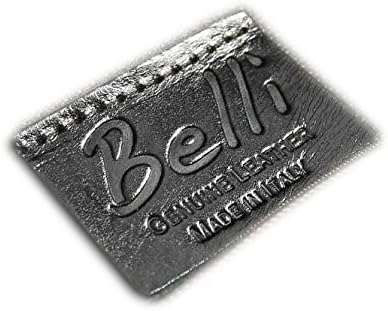 Belli® Womens Italian Genuine Nappa Leather Shoulder Bag Cross Over Bag White - 24x28x8 cm (W x H x D) - Image 3