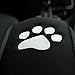 Yoursme Center Console Cover Neoprene Armrest Pad Cushion Protector Fit for Jeep Wrangler JK Sahara Sport Rubicon X & Unlimited 2011-2018 with Dog Paw Paws Print Logo
