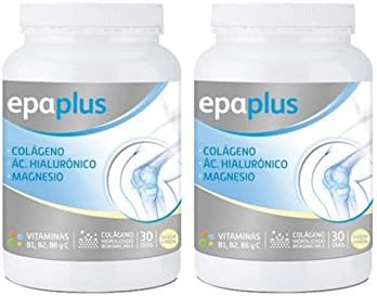 2x EPAPLUS Colágeno + Hialurónico + Magnesio Vainilla 325G