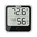 sparoma Indoor Hygrometer Thermometer Humidity Monitor Weather Station with Temperature Gauge and Humidity Meter