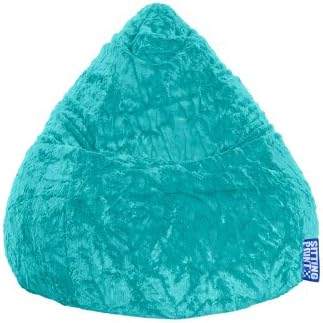 Sitting Point Fluffy XL Turquoise Beanbag