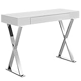 Modway EEI-2048-WHI-SET MO-EEI-2048-WHI-SET Desk, Console Table, White