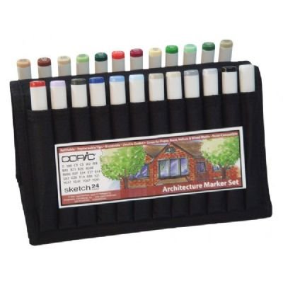 SKETCH-ARCHITECTUREWALLET-24PC-Drafting-Engineering-Art-General-Catalog