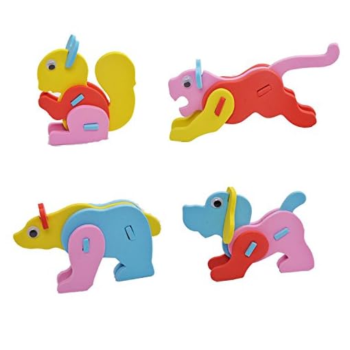 Yoovi 3D Puzzle Animal and Insect Series 26 pcs/lot - Image 3