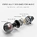 （4C） in Ear Headphones with Microphone 3.5mm Earbuds for iPhone Samsung Smart Phones Android