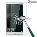 TANTEK [2-Pack Screen Protector for Huawei Mate 8 (6 Inch,2015 Version),Tempered Glass Film,Ultra Clear,Anti Scratch,Bubble Free,Case Friendly