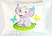 kinder Fluff Toddler Pillow & Pillow Case - Down Alternative Pillow & Cotton Pillow Covers - Hypoallergenic Pillows for Sleeping - Children Pillows & Pillowcase