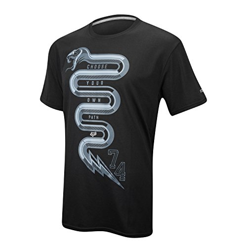 Fox Head Men's Flow Snake Tech Tee, Black, Large