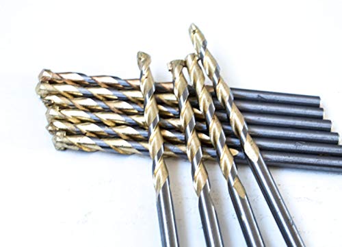 image for Max-Craft 3/16 Inch 10pcs Pack Masonry Drill Bit Concrete Carbide Tipp