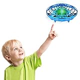 Desuccus Flying Toys Drones for Kids & Adults, Hands Controlled Mini Drone Helicopter with 360° Rotating and Shinning LED Lights, Easy Indoor Flying Ball Drone Toys for Boys or Girls