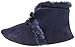isotoner Women’s Velour Diane Bootie Slippers