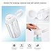 SOIBEA Travel Containers for toiletries - TSA Approved Air travel size Bottles and jars Set 12 Pcs Toiletries Liquid Containers for Cosmetic Makeup with 1 toiletry Bag