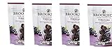 Brookside Dark Chocolate Vineyard Inspired flavors Merlot Grape and Black Currant(pack of 4)
