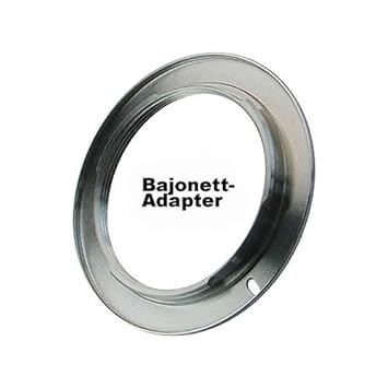 Adaptador de EOS con montura EF M42 de bayoneta de objetivo Nikon ...