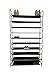 MÖBELMASTER 10 Tier 2X 5 Tier Shoe Rack 50 Pairs Organiser Shelf Tower Non-Woven Fabric