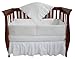 American Baby Company Heavenly Soft Minky Dot Crib Bumper, White Puff, for Boys and Girls