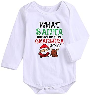 Baby Christmas Costume,Kehome Toddler Infant Baby Boy Girl Cotton Romper Jumpsuit Xmas Party Outfits Santa and Elk