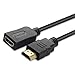 Insten High Speed HDMI Extension Cable M/F, 3 FT / 1 M, Black
