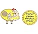 Giggle Golf Bling Winner Winner Golf Ball Marker with A Chicken Hat Clip