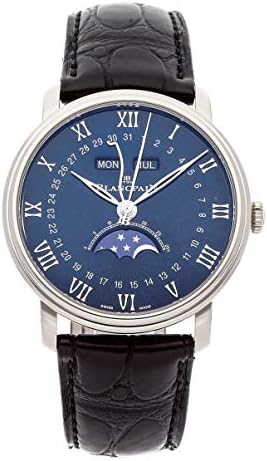 Villeret Mechanical (Automatic) Blue Dial Mens Watch 6654-1529-55B (Certified Pre-Owned)