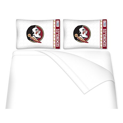 NCAA Florida State Seminoles Micro Fiber Sheet Set (Queen)