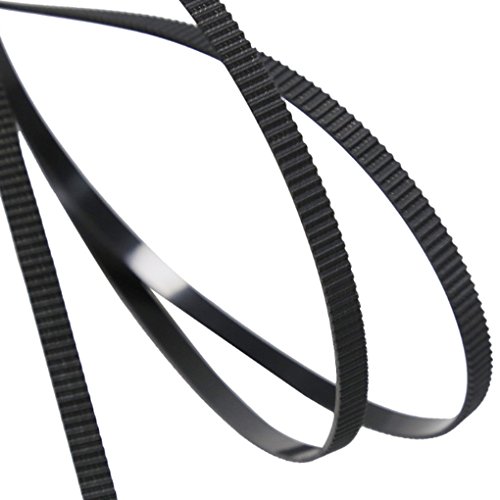 Xuanhemen PU Steel Open Timing Strap for 2GT-6MM 3D Printer Drive Transimission Working Conveyor Band Belt 1.7M