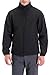 TRAILSIDE SUPPLY CO. Men's Softshell Jacket Fleece Lined Windbreaker,Lightweight Water Resistant Winter Coat