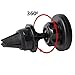 WizGear Universal Air Vent Magnetic Car Mount Holder, for Cell Phones and Mini Tablets with Fast Swift-Snap Technology, Magnetic Cell Phone Mount with a Swivel Head (Extended Swivel Head)
