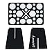 ESARORA Makeup Brush Dryer Rack, 28 Holes Makeup Brush Air Drying Organizer Folding Collapsible Air Drying Tower Brush Dryer (STYLE 1)