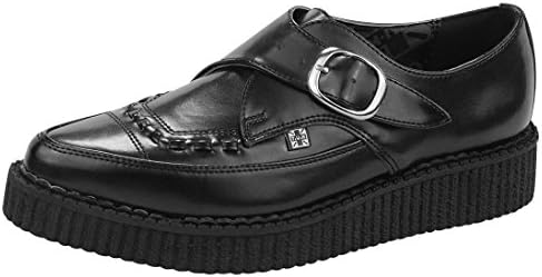 Pointed Buckle Creeper Shoes