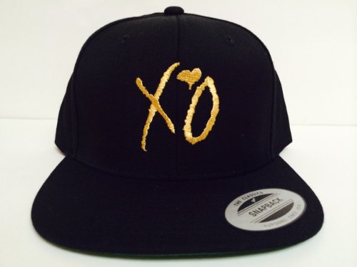 XO The Weeknd Gold Snapback Hat