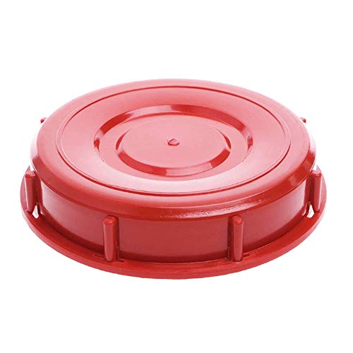 IBC Tote Lid Cover IBC Tank Lids Water Liquid Storage Plastic Cover Lid Cap Adaptor with Gasket for Chemical Medicine Food and Other Industries Storage