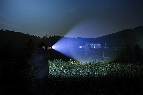 Yizhet LED Torches Super Bright 2500Lumens LED Torch USB Rechargeable LED Flashlight LED Tactical Flashlight Portable Handheld LED Flashlight,Zoomable,Waterproof,5 Light Modes for Camping/Hiking - Thumbnail 6