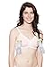 The Dairy Fairy Rose Pumping Bra Hands Free Nursing Bras for Breastfeeding, Soft Breast Feeding Bras for Women of All Body Types, Breast Pump Bra Essentials for Sleep, Maternity, Blush, Small