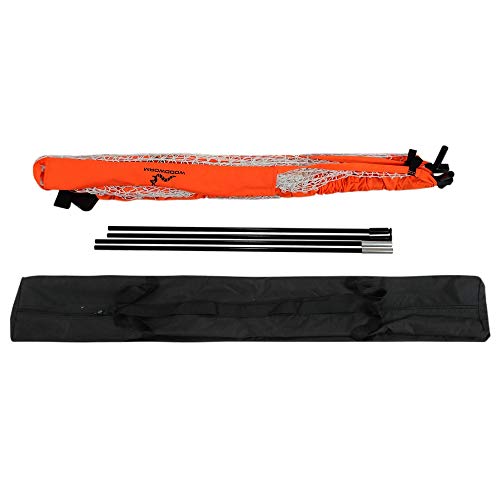 Woodworm Portable Lacrosse Goal Net 6ft - Super Easy Assembly in 60 Seconds