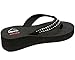 Alpine Swiss Women's Flip Flops Wedge Sandals Platform Heel Thongs Beach Shoes