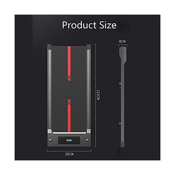 Gululu Electric Foldable Treadmill, Bluetooth Treadmill, Home Office Treadmill, Mute Walking Treadmill