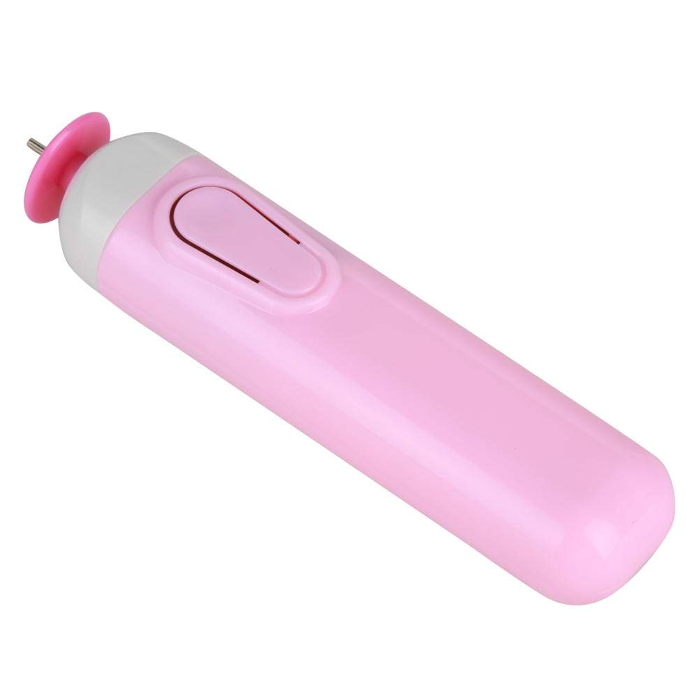 Hilitand DIY Curling Pen Quilling Electric Pen Slotted Paper Crafts Quilling Tool for DIY Scrapbooking Drawings 3D Craft Quilling Paper (Pink)