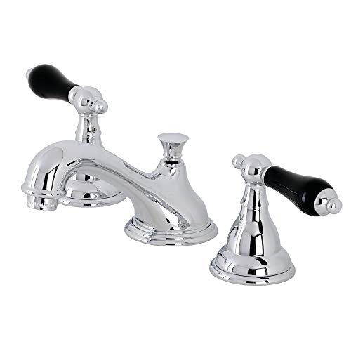 Kingston Brass KS5561PKL Duchess Widespread Bathroom Faucet with Brass Pop-Up,…