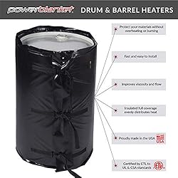 Powerblanket BH55RRG Xtreme 55-Gallon Drum Heater