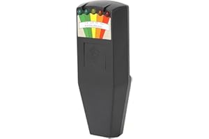 EMF Meter, Handheld 5 LED Magnetic Field Detector, Electromagnetic Paranormal Equipment Tester, for Indoor Outdoor Inspection
