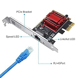 2.5GBase-T PCIe Network Card RTL8125B