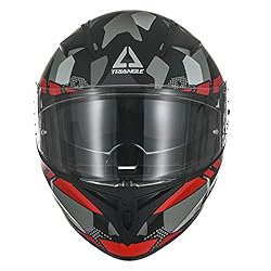 TRIANGLE Dual Visor Full Face Motorcycle Bike