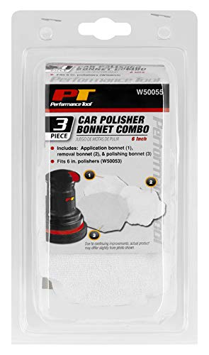 Performance Tool W50055 6-Inch Polishing Bonnets