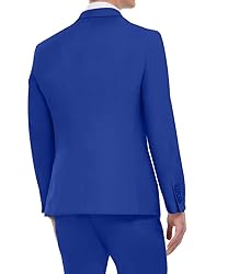 Men's 3 Pieces Suit Set Slim Fit Suits for Men Big